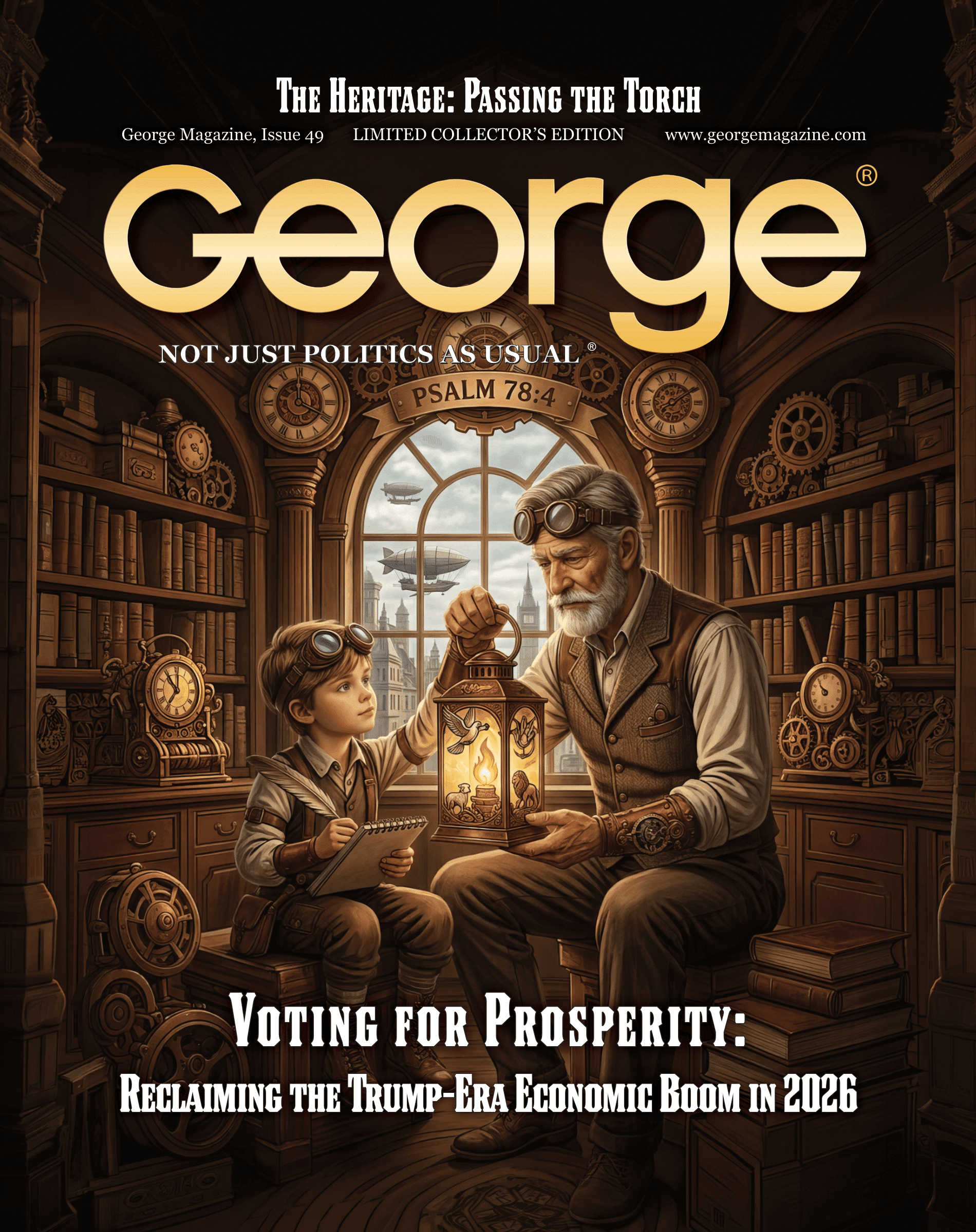 Issue 49 collector at George Magazine