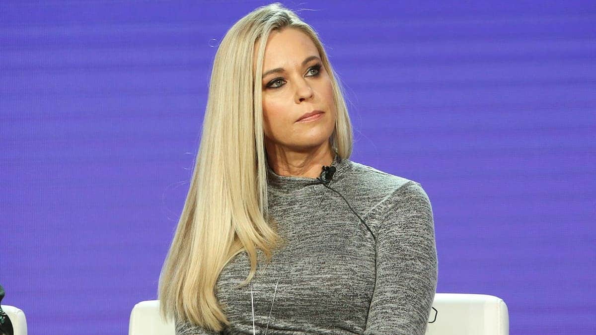 Kate Gosselin on a press tour in February 2019.