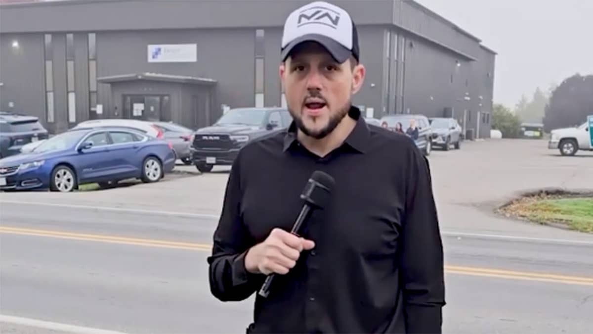 Maine Wire reporter Joe Sokol