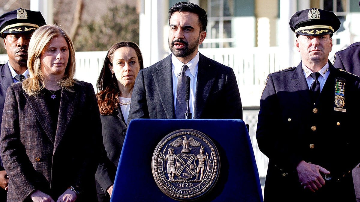NYC officials address explosive device incident.