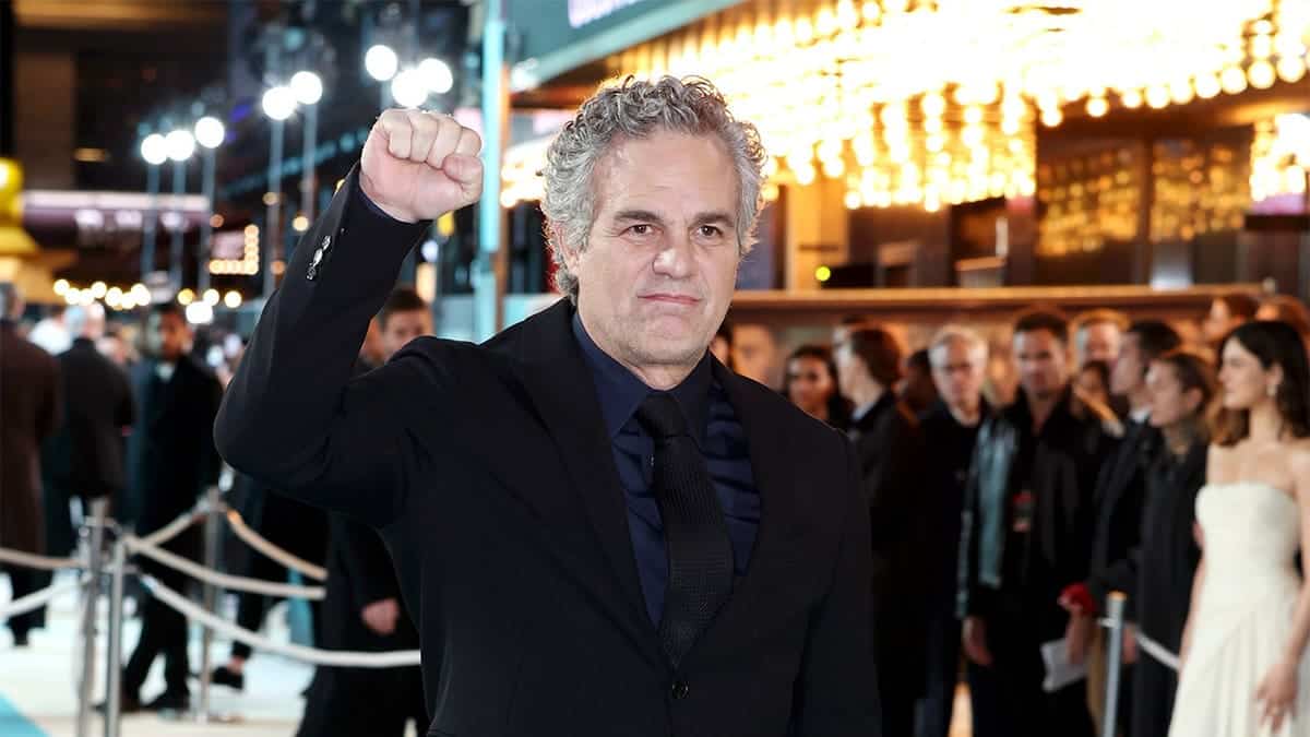 Mark Ruffalo attends the Crime 101 UK gala screening at Odeon Luxe Leicester Square in London.