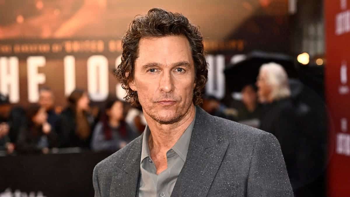 Matthew McConaughey attends The Lost Bus UK special screening at Curzon Mayfair in London.