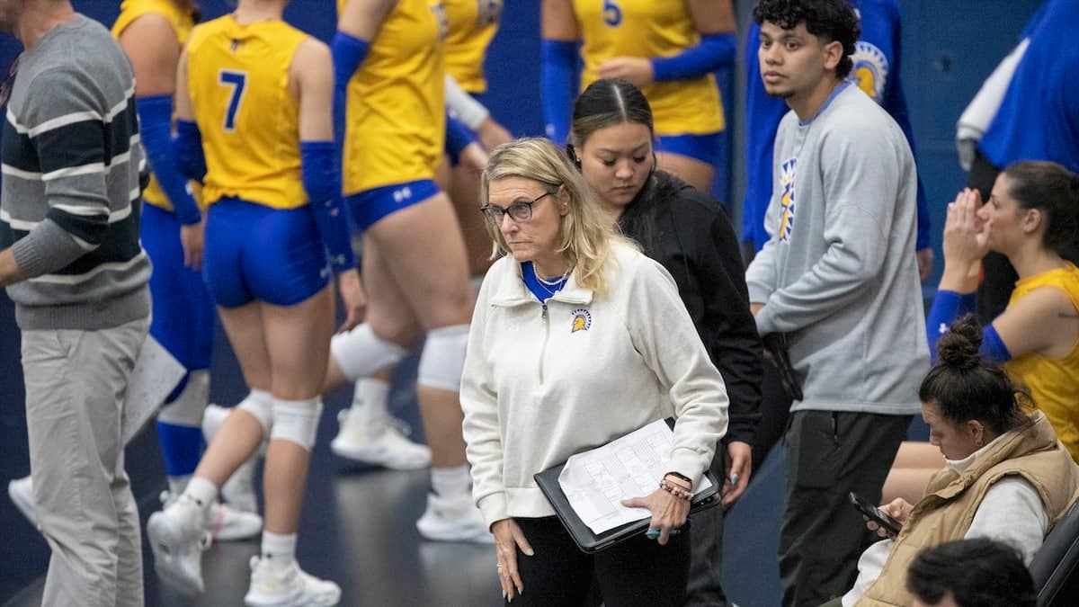 Melissa Batie-Smoose with the San Jose State Spartans