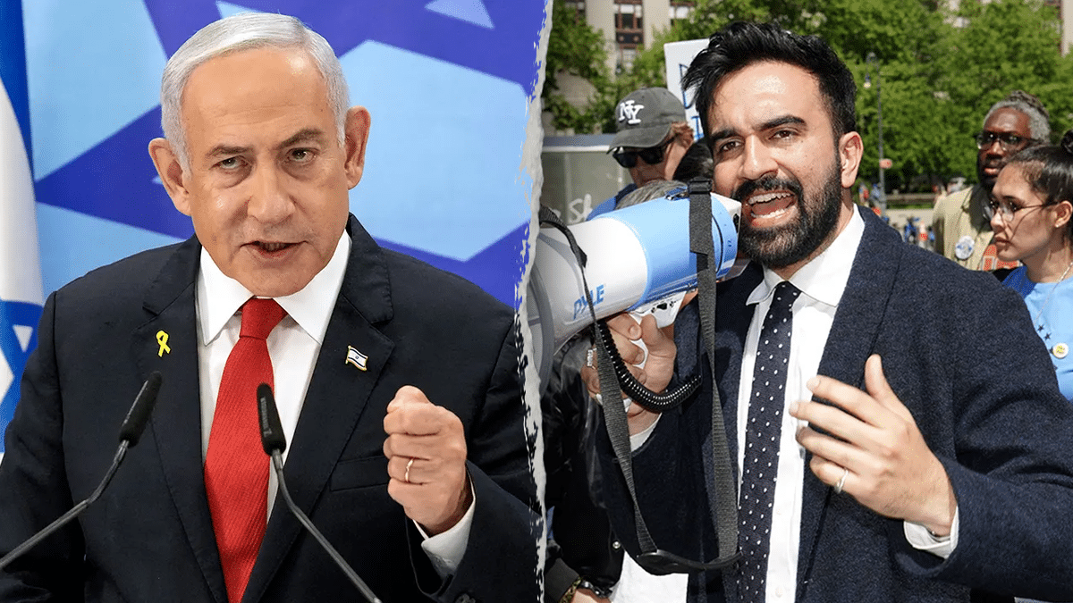 Israeli Prime Minister Benjamin Netanyahu and New York City mayoral candidate Zohran Mamdani
