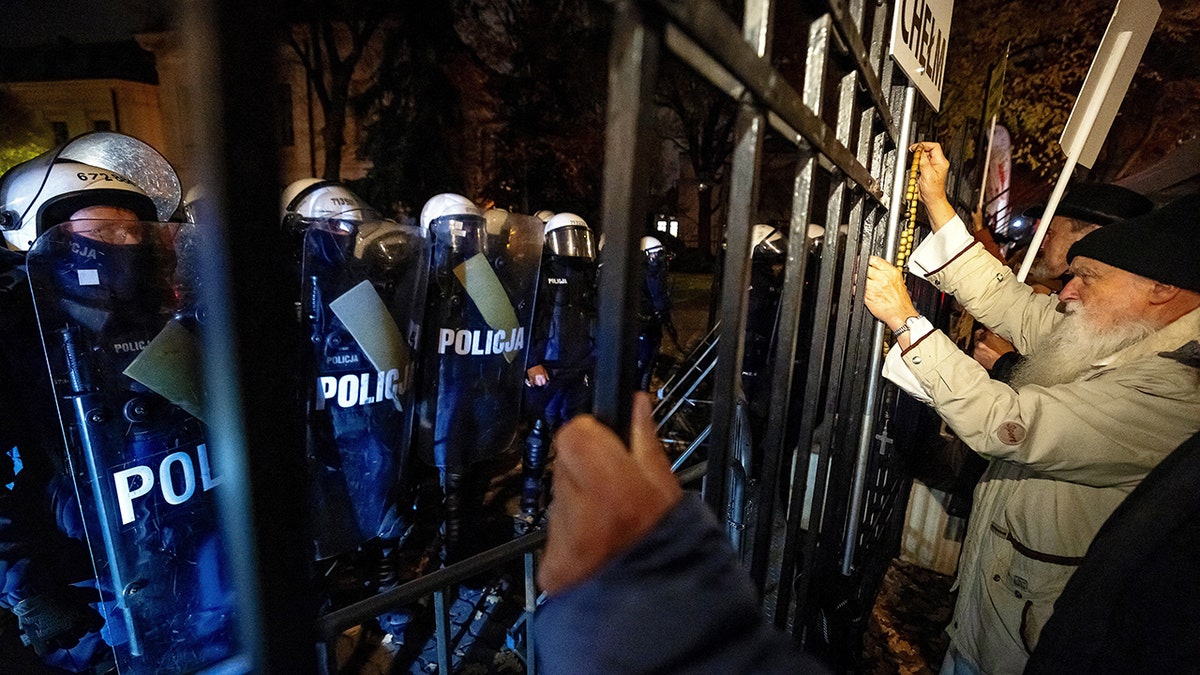 Poland court protest