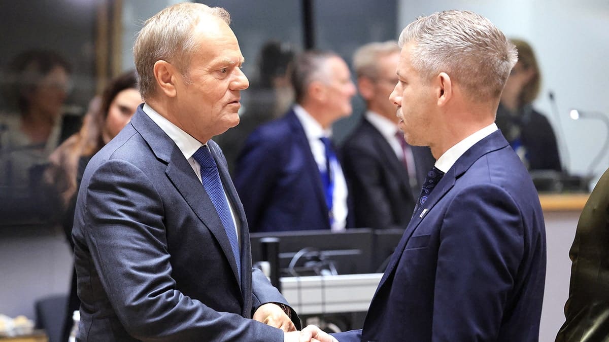 Polish and Hungarian PM's meet.