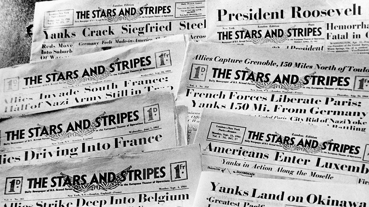 Stars and Stripes newspapers