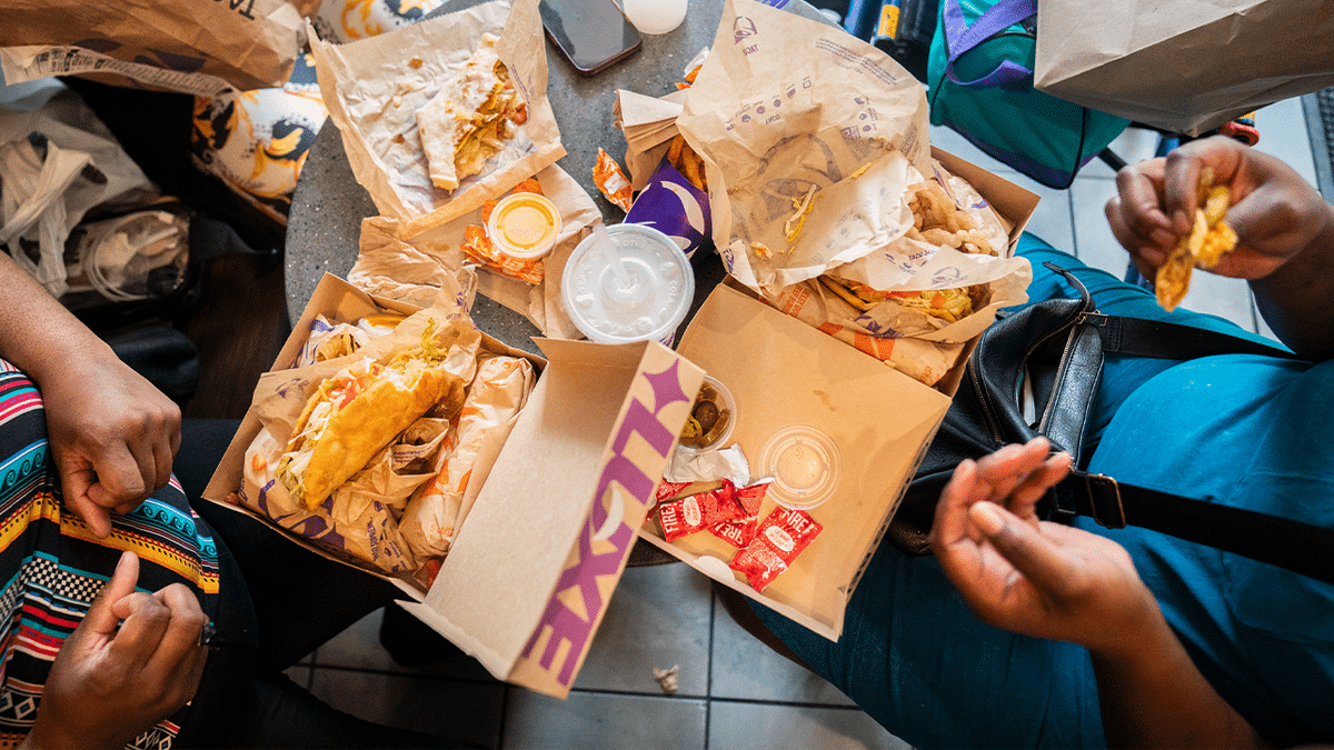 Taco Bell food