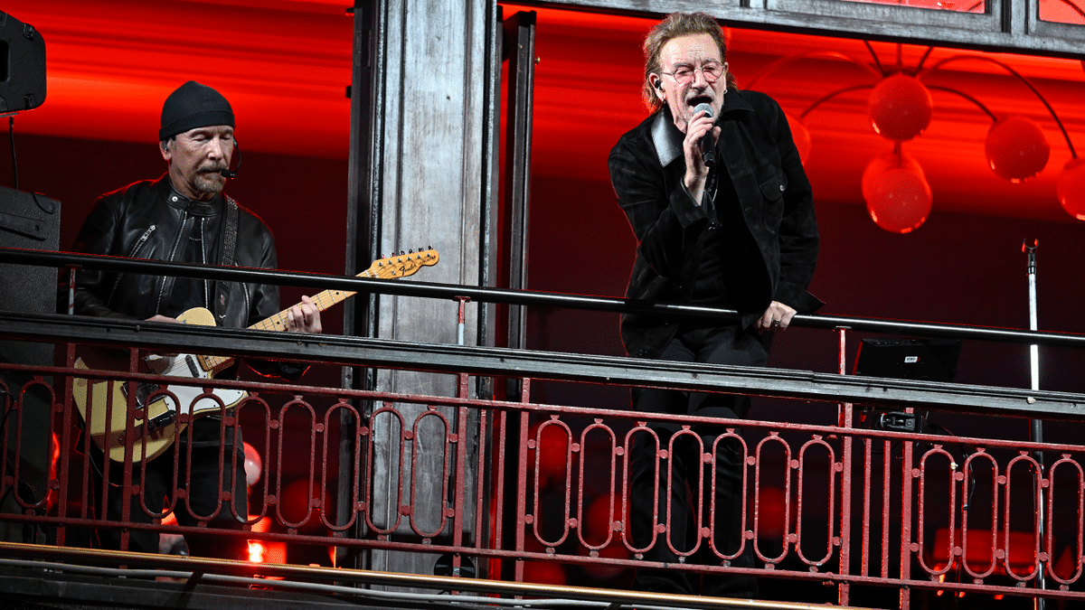 The Edge and Bono