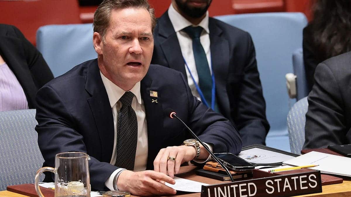 Michael Waltz at United Nations
