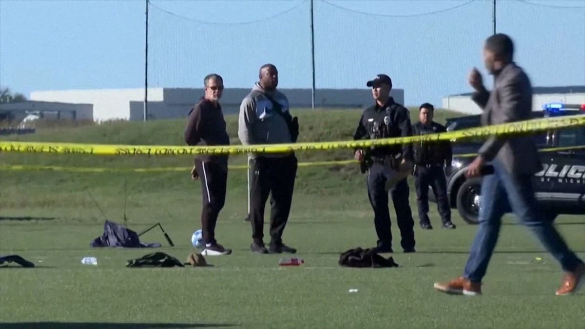 Police responded to the Striker Sports Complex in Wichita, Kansas, after a pickup truck drove through a youth soccer game Saturday afternoon, leaving two people dead and 11 others hospitalized.
