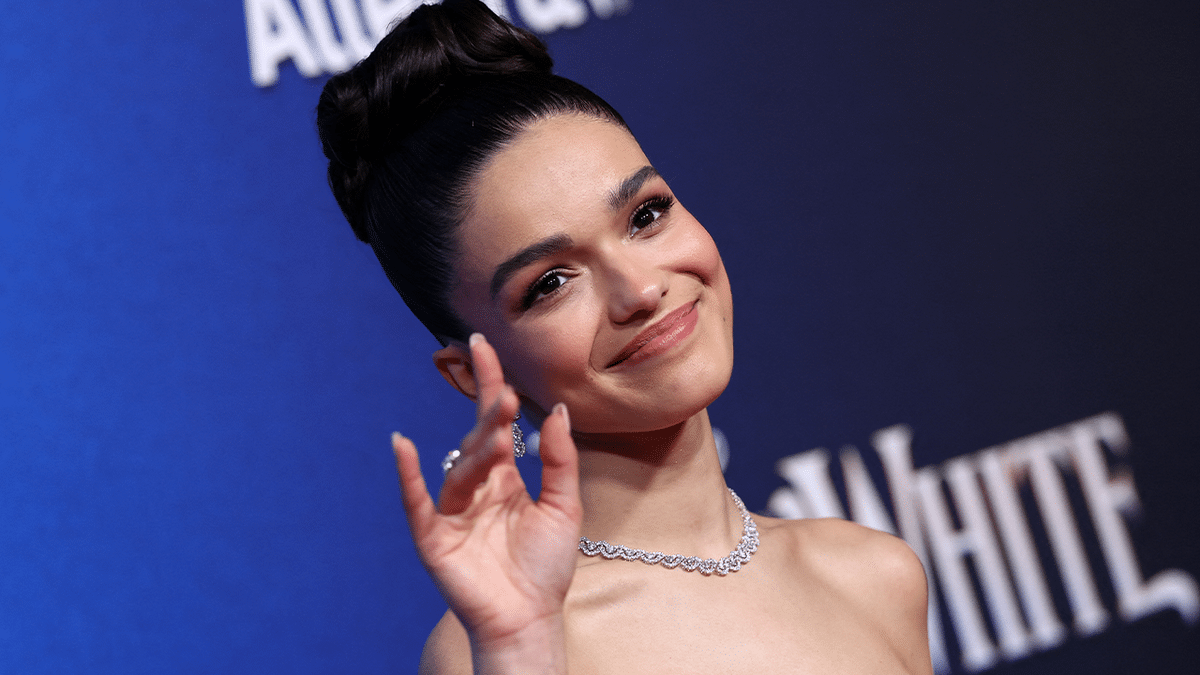 Zegler at film premiere